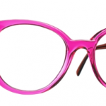 Lunettes optique Caroline abram design paris femme feminine oversize ronde rose bettina