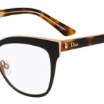 lunettes optique dior Montaigne 11 balducelli opticiens montbéliard papillon métal noir doré or écaille épaisse