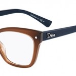 lunettes optique dior balducelli opticiens montbéliard 3269 marron or plastique papillon femme