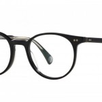 lunettes oliver peoples delray noire ronde fine retro balducelli opticiens montbéliarde homme femme