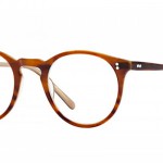 lunettes oliver peoples o malley retro ronde ecaille claire corne fine balducelli opticiens montbeliard homme femme