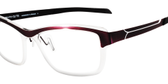 lunettes parasite femme légère fine mauve transparent balducelli opticiens montbeliard futura