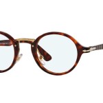 lunettes persol style italienne balducelli opticiens montbeliard 3128 retro ecaille ronde metal or doré