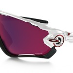 lunettes de soleil oakley homme modele jawbreaker blanc noir red iridium vélo cycliste custom o matter unobtainium