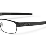 lunettes optique oakley homme balducelli opticiens montbéliard metal plate noir branches droites