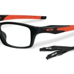 lunettes optique oakley homme balducelli opticiens montbéliard branches droites interchangeables ferrari noir rouge sport voiture