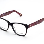 lunettes femme clémence et margaux cco fille petit prix mode balducelli opticiens montbéliard plastique noir mauve wayfarer joyeuse