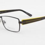 lunettes made in france morel oga balducelli opticiens montbeliard cerclée marron jaune bronze homme solide