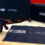 mr lenoir par balducelli lunettes rectangle wayfarer noire mat écaille or artisan montbéliard sur mesure édition limitée numérotée modele Laurent djibril cissé mode football étui microfibre